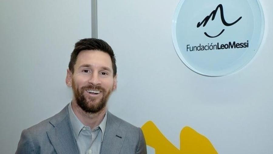 Leo Messi inaugura setor de combate ao câncer infantil em hospital de Barcelona - Reprodução/Instagram