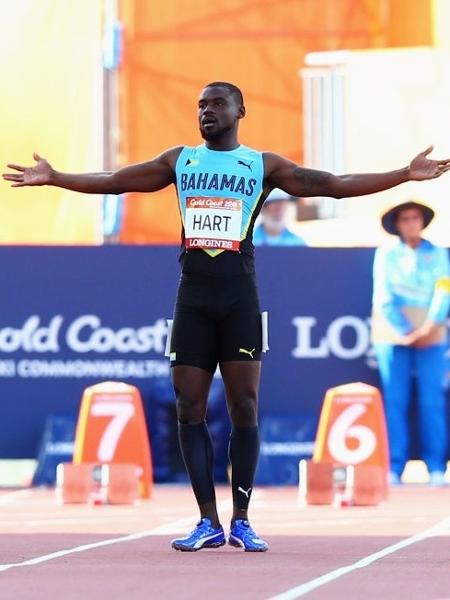 Shavez Hart durante os Jogos da Commonwealth Gold Coast, em 2018 - Michael Dodge/Getty Images