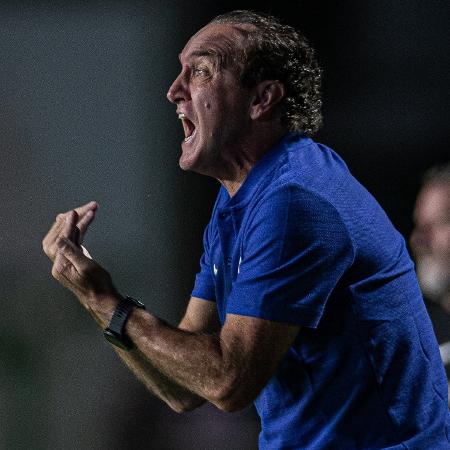 Cuca, técnico do Corinthians, em partida contra o Goiás, pelo Campeonato Brasileiro - Isabela Azine/AGIF