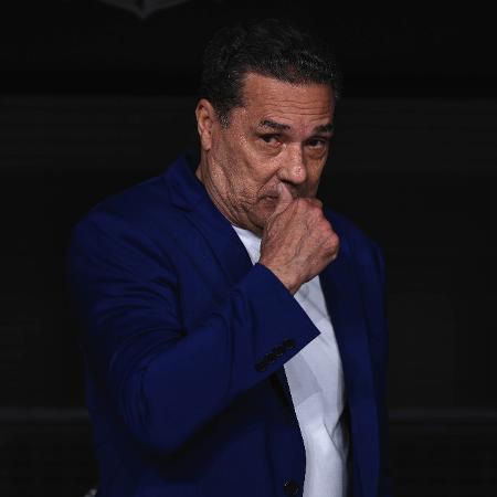 Luxemburgo, durante a partida do Corinthians contra o Cuiabá - Ettore Chiereguini/AGIF