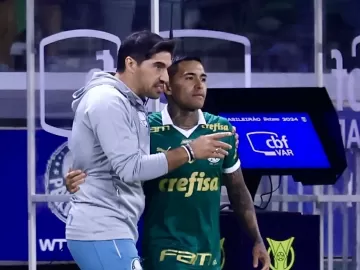 Para Abel, Palmeiras melhorou sem Endrick e cia., mas Dudu terá de remar
