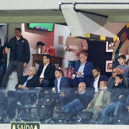 Carlo Ancelotti, técnico da seleção brasileira, acompanha a partida entre Athletico-PR e Flamengo pelo Campeonato Brasileiro 2026 Carlo Ancelotti, técnico da seleção brasileira, acompanha a partida entre Athletico-PR e Flamengo pelo Campeonato Brasileiro 2026