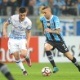 Luan dribla jogador do Godoy em jogo do Grêmio - Ricardo Rímoli/AGIF - Ricardo Rímoli/AGIF