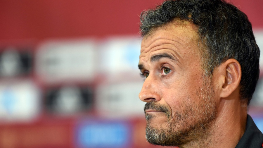 Luis Enrique, técnico da seleção da Espanha - JOSE JORDAN / AFP