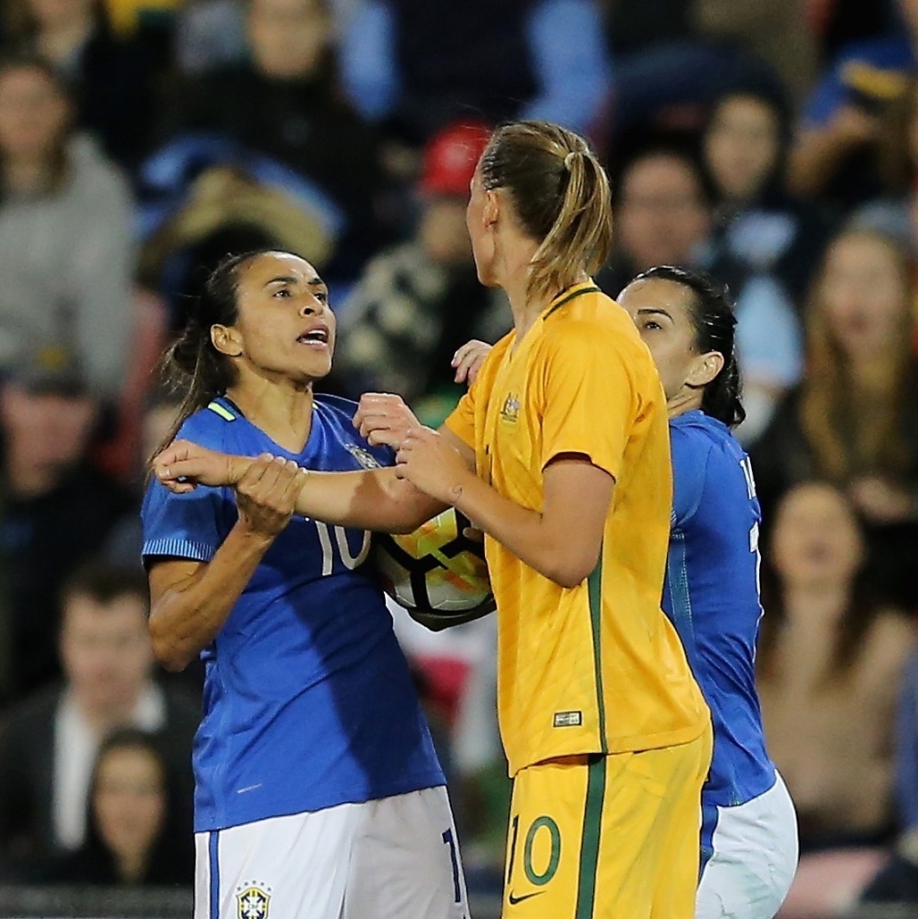 Craque irritada e chumbo trocado: Brasil x Austrália é clássico do feminino  - 12062019 - UOL Esporte