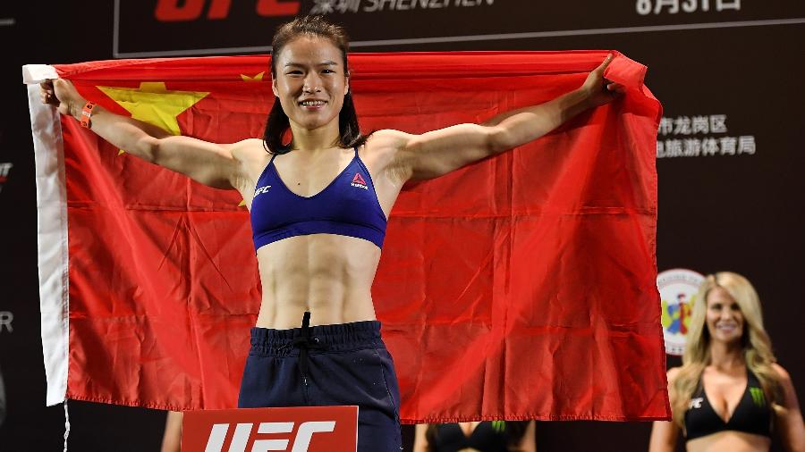 Zhang Weili, lutadora do UFC - Zhe Ji/Getty Images