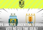 Argentina x Uruguai duelam na Copa América. Vote e monte seu time ideal! - Arte/UOL