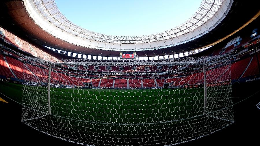 Estádio Mané Garrincha, antes da partida entre Flamengo e Olimpia-PAR - Staff Images / CONMEBOL