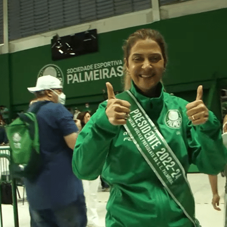Leila Pereira é eleita presidente do Palmeiras  - Reprodução/TV Palmeiras