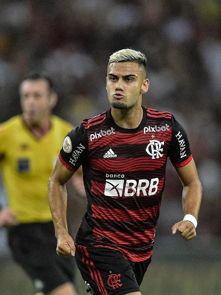 Andreas Pereira durante a passagem pelo Flamengo Andreas Pereira durante a passagem pelo Flamengo