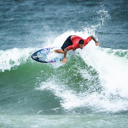 Gabriel Medina, durante o Saquarema Pro, etapa do Challenger Series, a segunda divisão do Circuito Mundial de Surfe - Thiago Diz/World Surf League