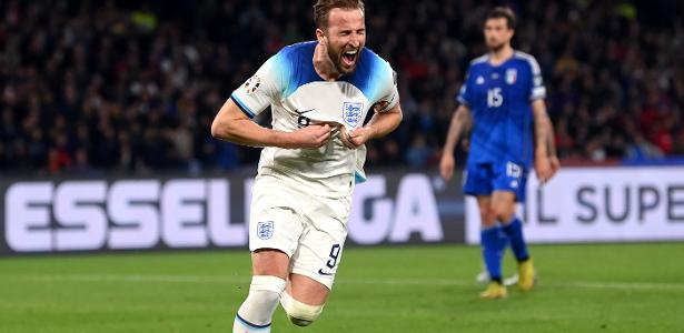 Harry Kane Jogador Inglaterra Durante Partida Qualificação Para Euro 2024 —  Fotografia de Stock Editorial © VincenzoIzzo #648080964