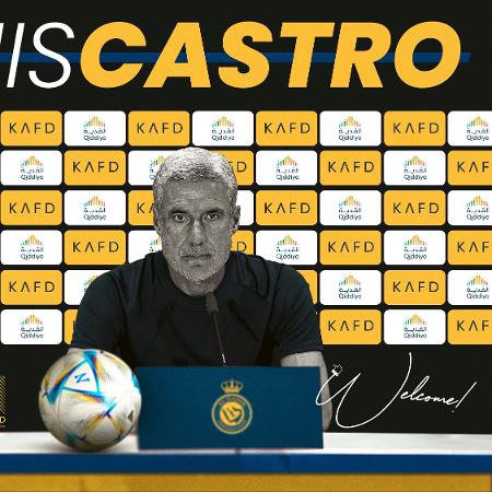 Al-Nassr anuncia contratação do técnico Luís Castro, ex-Botafogo - Divulgação/Al-Nassr