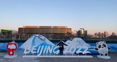 Thiago Bauer nos  Jogos de Inverno de Pequim em 2022