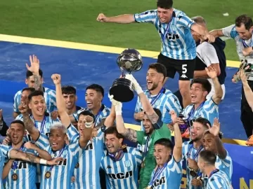 Racing liquida esperanças do Cruzeiro no fim e leva título da Sul-Americana