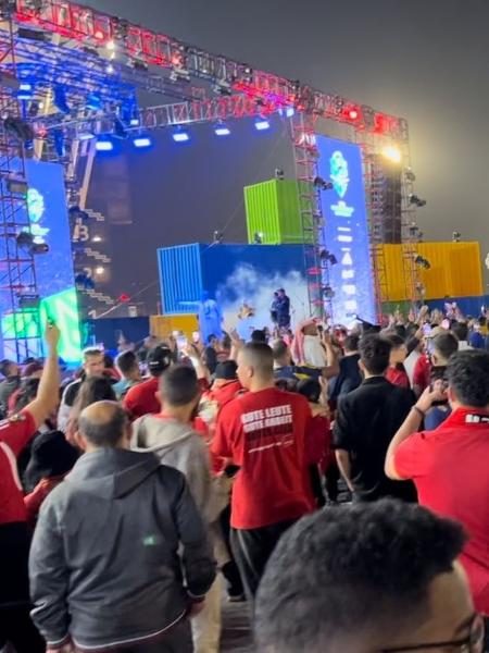 Torcida do Al Ahly dominou a Fan Fest do estádio 974 antes de jogo contra o Pachuca