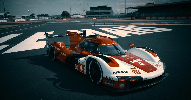 O piloto Felipe Nasr durante o 24 Horas de Le Mans em 2024