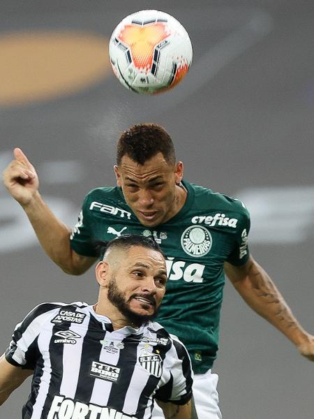 O momento do gol de Breno Lopes, que deu o título da Libertadores para o Palmeiras - Cesar Greco/Palmeiras