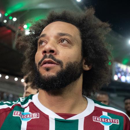 Marcelo em sua apresentação no Fluminense. - Dikran Junior/Agência Enquadrar