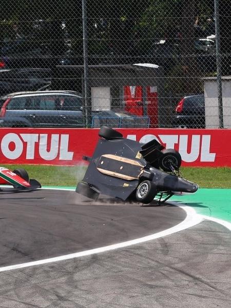 Acidente na F1 Academy em Monza - Reprodção