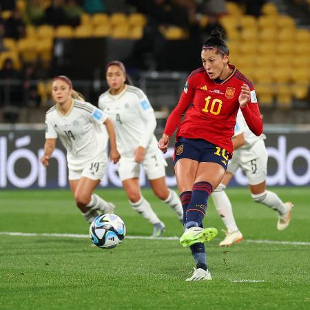 Hermoso, da Espanha, perdeu pênalti em jogo contra a Costa Rica pela Copa do Mundo feminina