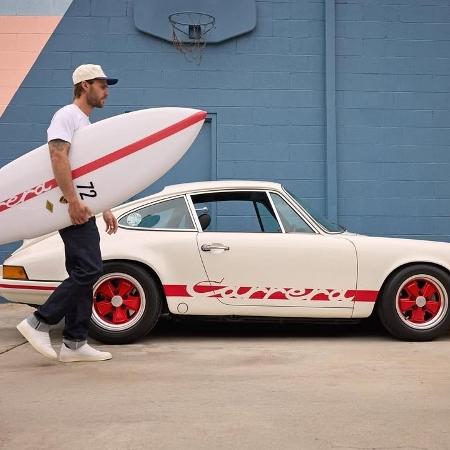 Porsche lança nova linha de pranchas de surfe Porsche lança nova linha de pranchas de surfe