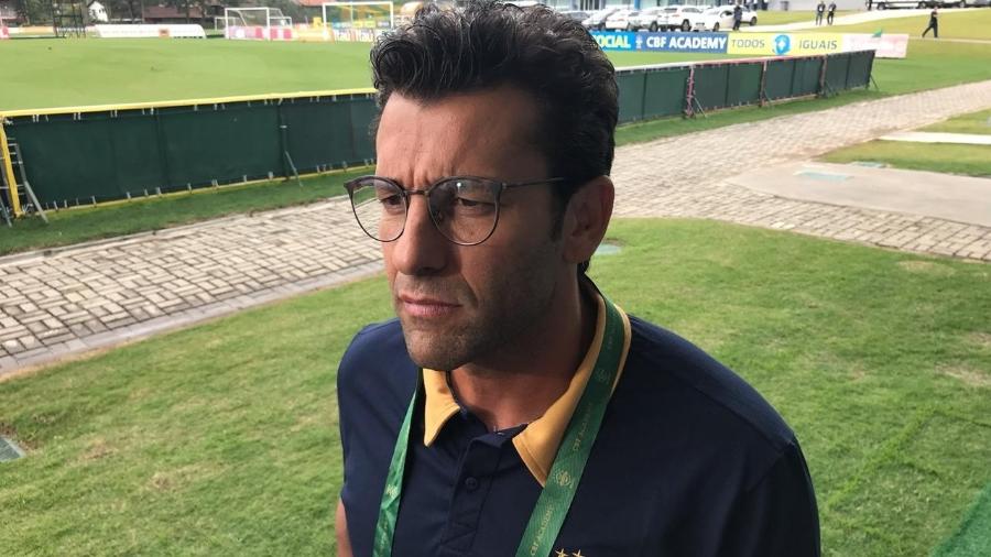 Técnico do Botafogo, Alberto Valentim, durante curso de técnico da CBF em Teresópolis - Bruno Braz/UOL