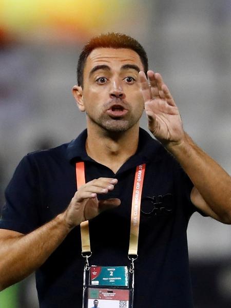 Xavi, treinador do Al-Sadd, é cotado para assumir o cargo no Barcelona - Kai Pfaffenbach/Reuters