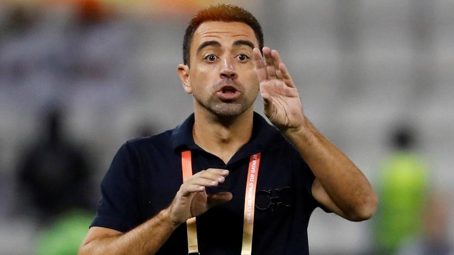 Xavi, treinador do Al-Sadd, é cotado para assumir o cargo no Barcelona - Kai Pfaffenbach/Reuters
