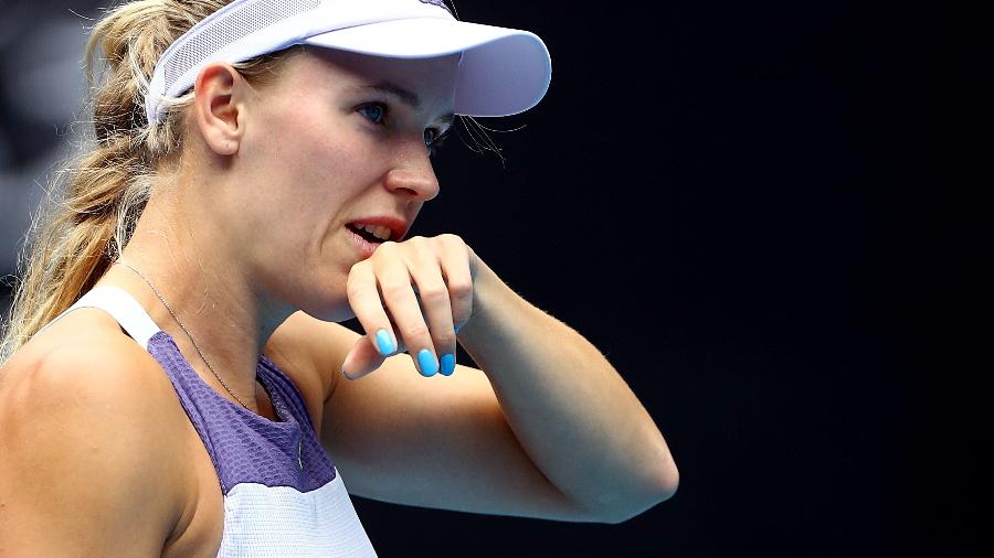Caroline Wozniacki na segunda rodada do Australian Open 2020 - Reuters