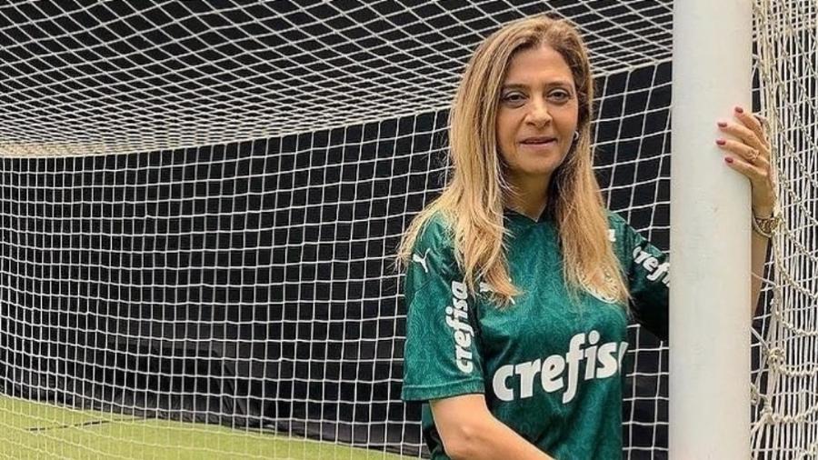 Leila Pereira no Allianz Parque - Reprodução/Instagram