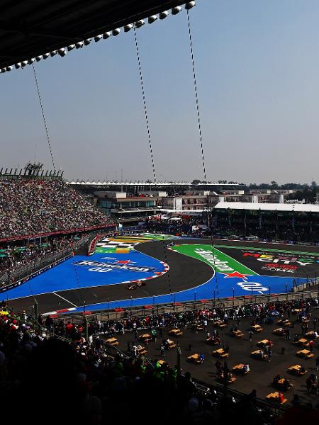 GP da Cidade do México teve novo recorde de público, com quase 400 mil pessoas em três dias - Mark Thompson/Getty Images