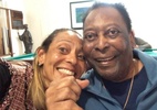 Filha de Pelé sobre internação: "Acompanhando esse câncer que ele tem" - Reprodução