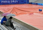 Olimpíadas: Chuva cancela jogos de Bia Haddad e Laura Pigossi em Paris - Miguel MEDINA / AFP