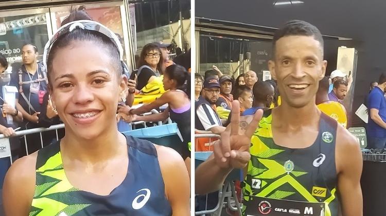 Núbia de Oliveira e Johnatas Cruz foram os melhores brasileiros na São Silvestre de 2024