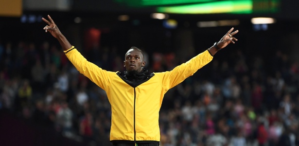 Usain Bolt se despede das pistas no Mundial de Atletismo - Jewel Samad/AFP