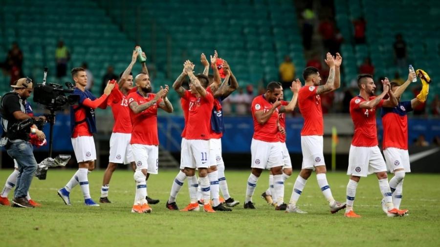 Seleção do Chile venceu Japão e Equador e agora tem o Uruguai pela frente na Copa América - Carlos Parra