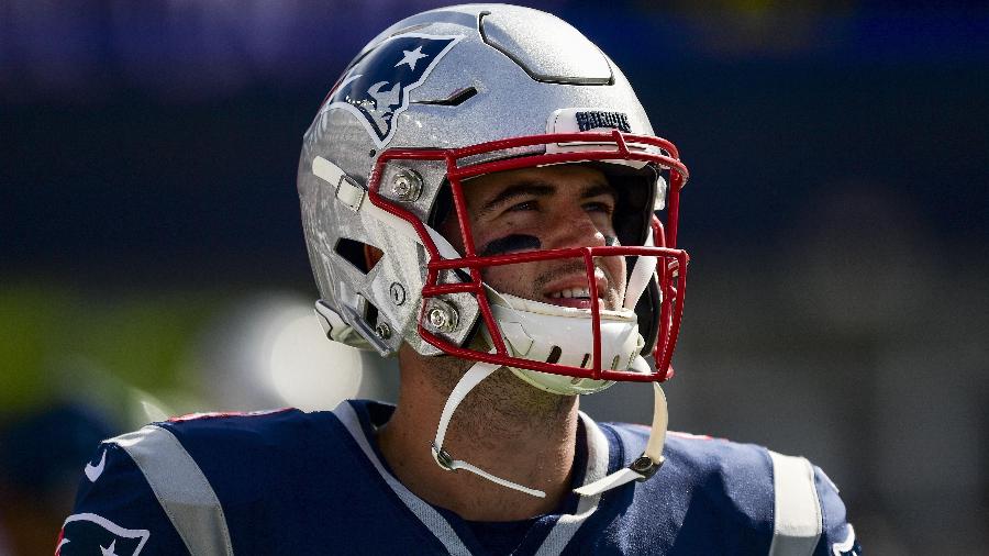 Stephen Gostkowski em ação pelo New England Patriots durante jogo contra o New York Jets - Billie Weiss/Getty Images/AFP