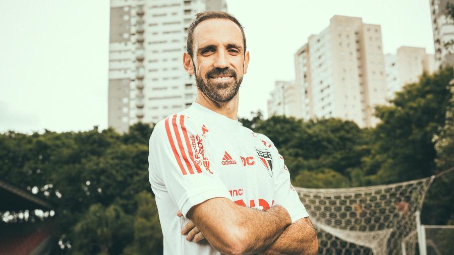 Juanfran, jogador do São Paulo Futebol Clube - Marcus Steinmeyer/UOL