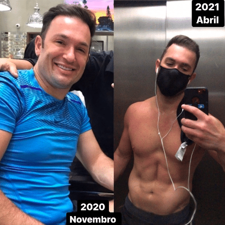 Diego Hypolito mostra resultado após perder 12 quilos em 4 meses - Instagram