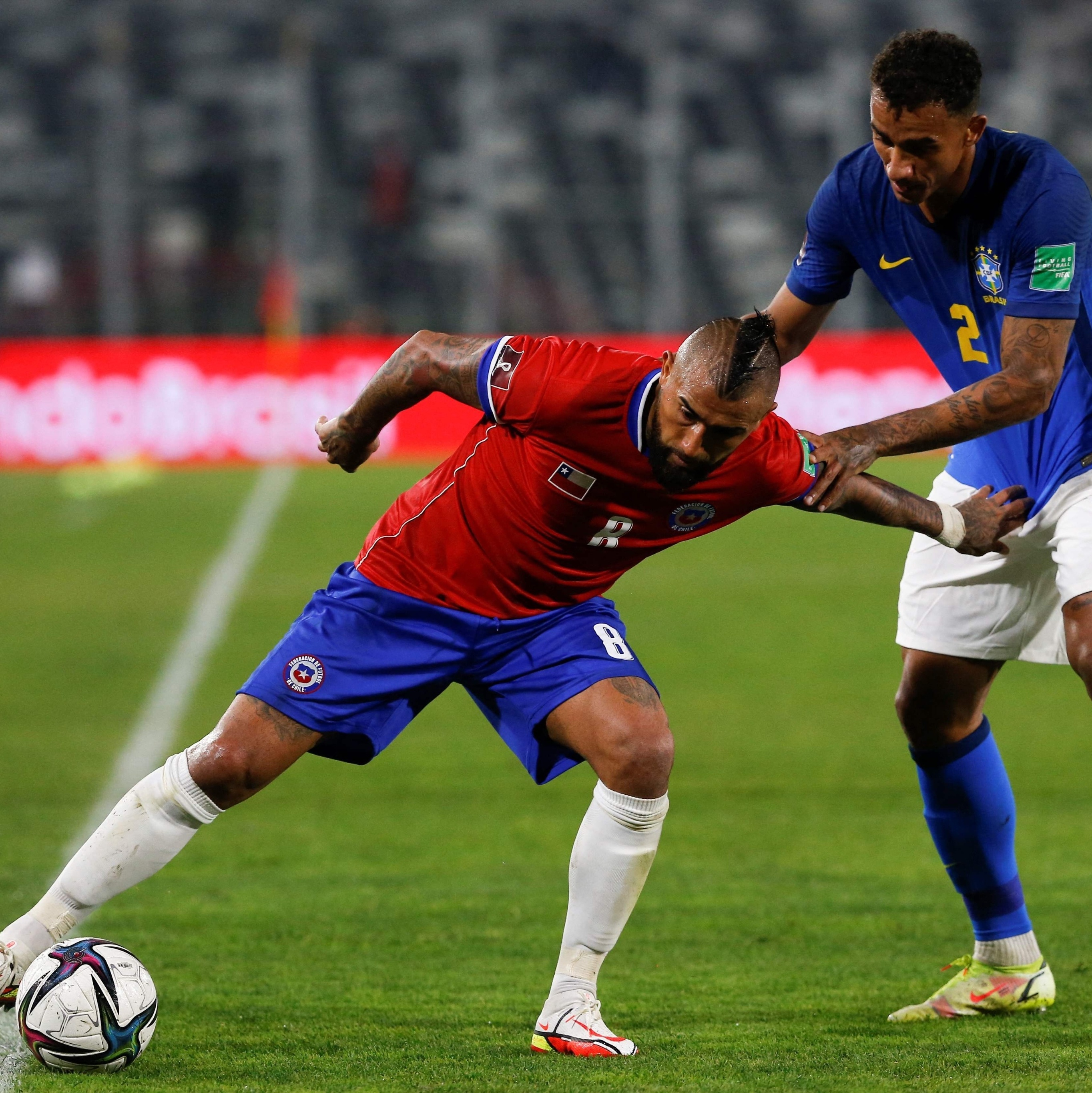 Brasil vence o seu último jogo oficial e tira o Chile da Copa do Mundo -  Gazeta Esportiva