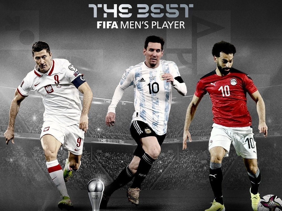 The Best: Lewandowski, Messi e Salah disputam prêmio de melhor jogador