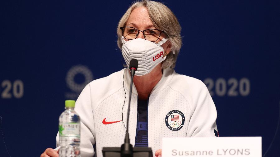 Susanne Lyons, presidente Comitê Olimípico dos EUA - Dean Mouhtaropoulos/Getty Images