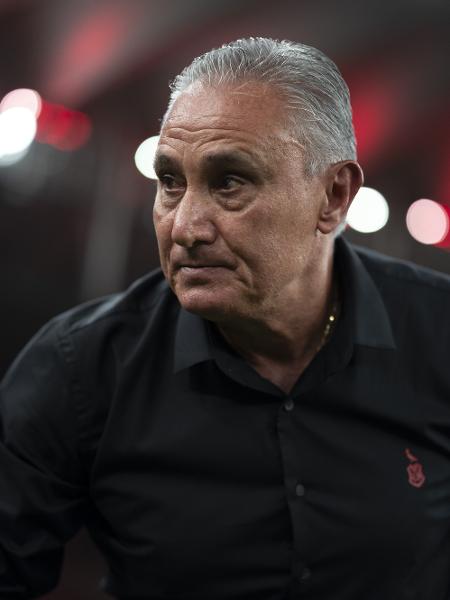Tite durante passagem como técnico do Flamengo