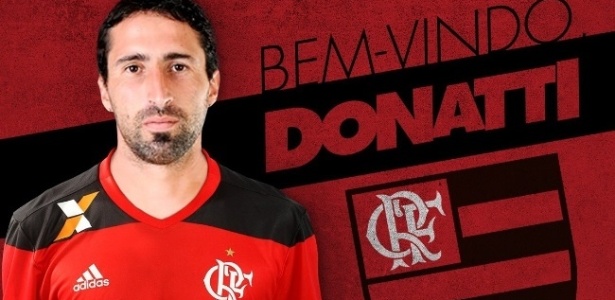 Donatti já está liberado para jogar pelo Flamengo - Divulgação/ Flamengo