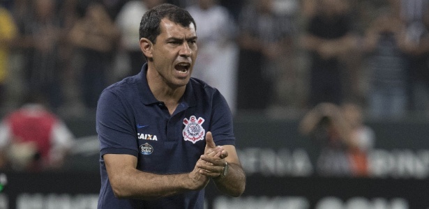 Amigos de Carille fizeram time com o nome do treinador  - Daniel Augusto Jr/Agência Corinthians