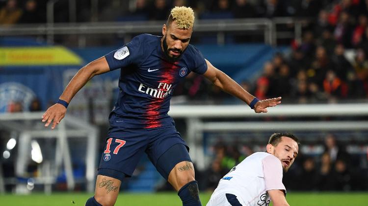 Chuopo-Moting, do PSG, contra o Bordeaux - ANNE-CHRISTINE POUJOULAT / AFP - ANNE-CHRISTINE POUJOULAT / AFP