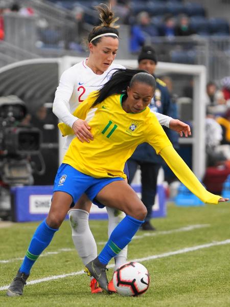 Adriana, jogadora do Corinthians e da seleção feminina do Brasil - Action Foto Sport/NurPhoto via Getty Images