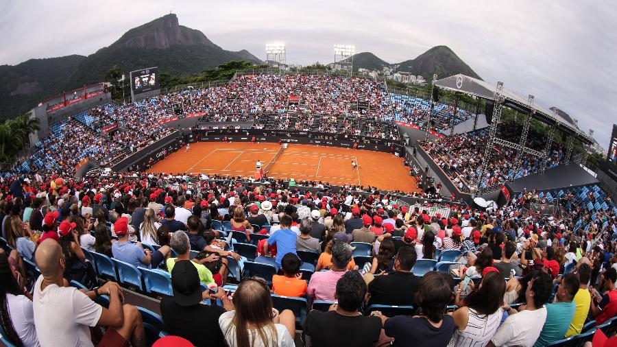 Quadra Guga Kuerten na final do Rio Open 2020 - Fotojump
