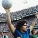 Diego Maradona com a camisa do Boca Juniors - Horacio Villalobos/Corbis via Getty Images
